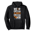 Sports Football Ball Almost Always Win Hoodie - Minimalist Print Unisex