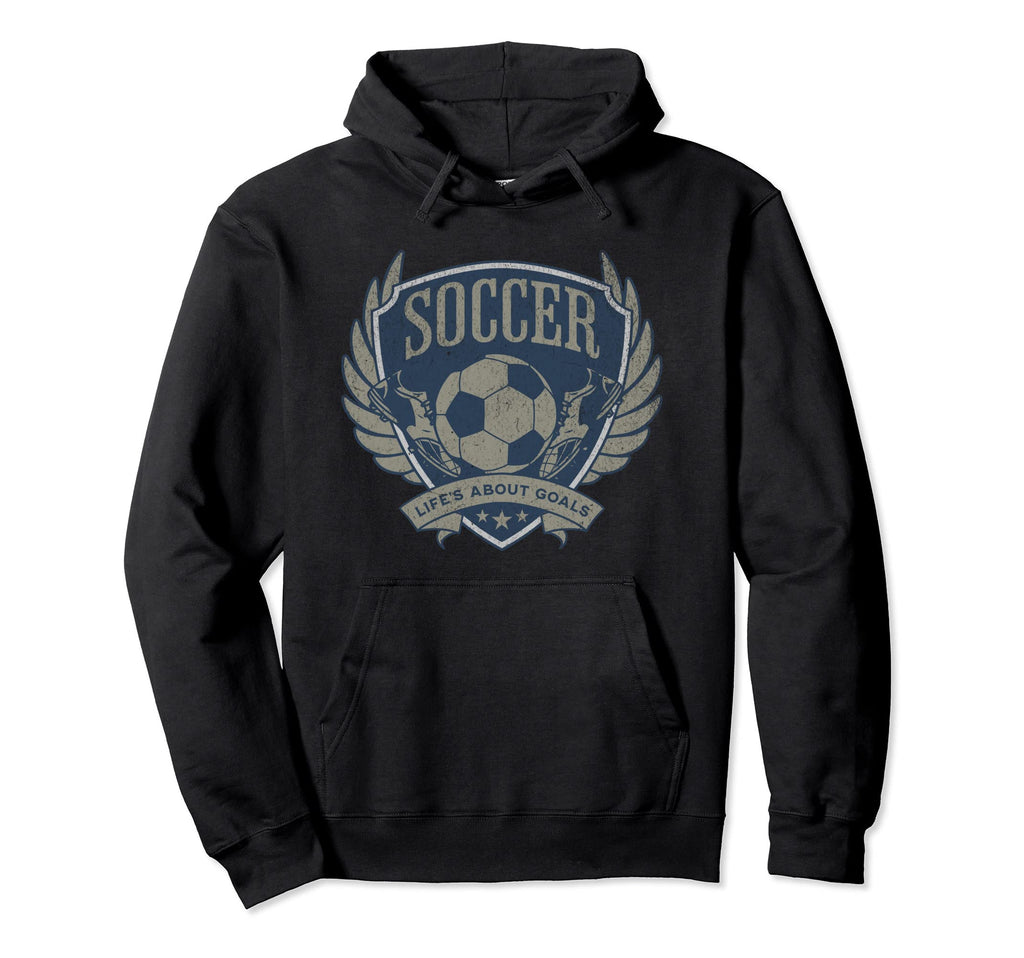 Blue Gray Distressed Lifes About Hoodie - Fun Novelty Design Men Women