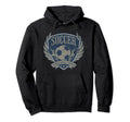 Blue Gray Distressed Lifes About Hoodie - Fun Novelty Design Men Women