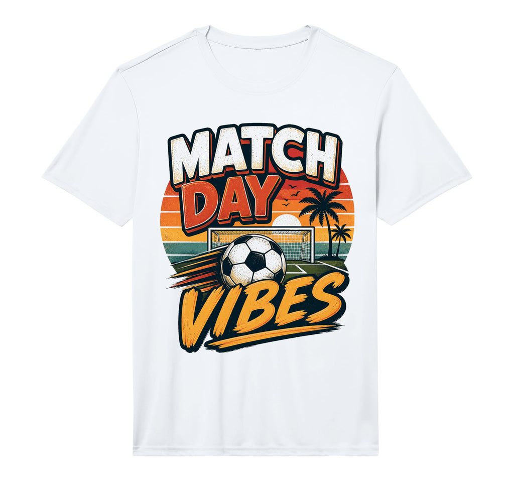 Mens Football Collection Soccer Match T-Shirt - Trendy Graphic for Adults