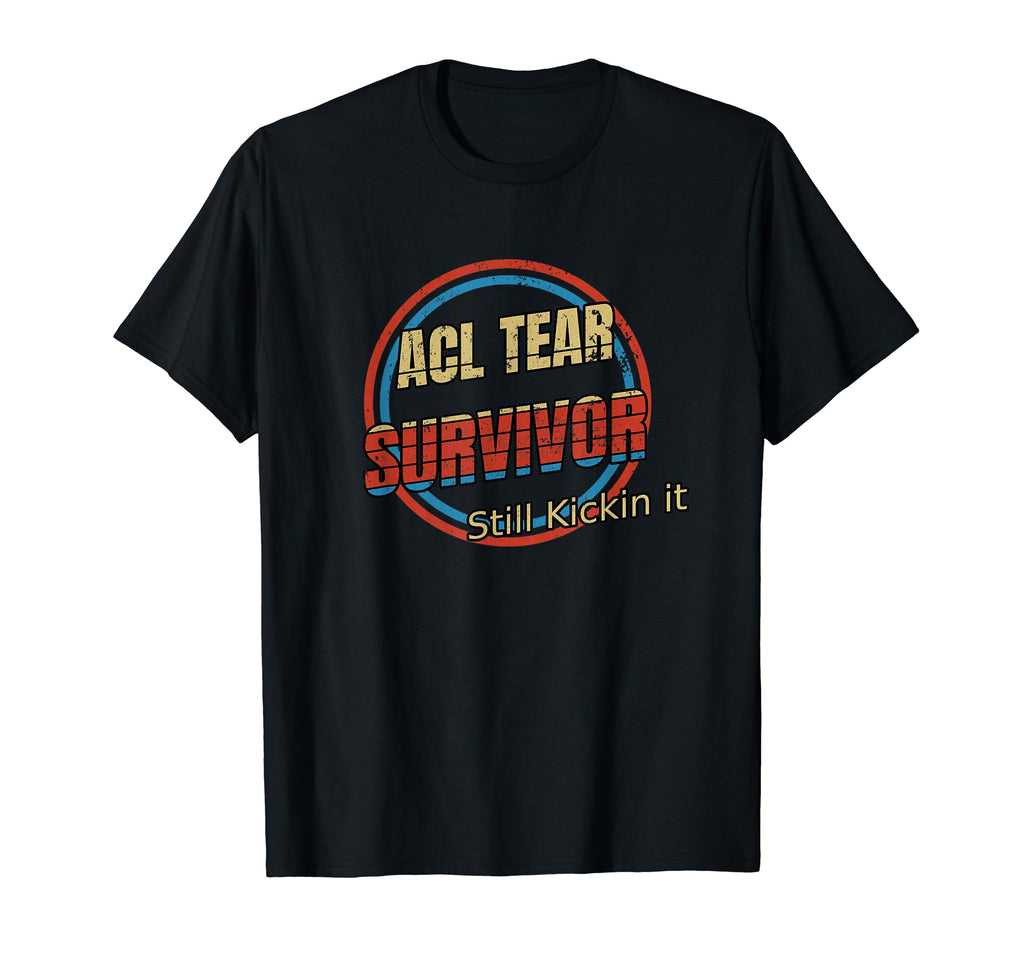 Acl Survivor Still Kicking It Soccer T-Shirt - Custom Art Print Unisex