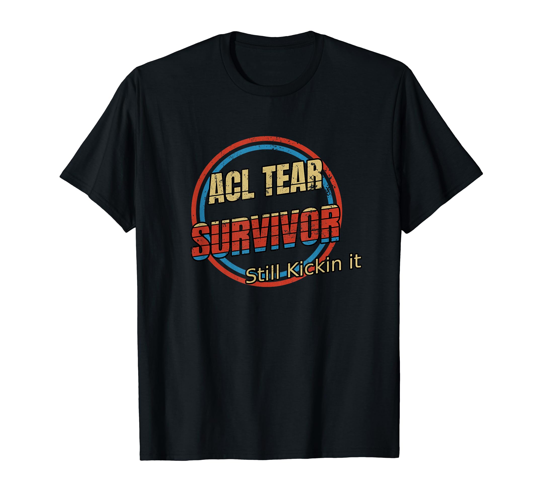 Acl Survivor Still Kicking It Soccer T-Shirt - Custom Art Print Unisex