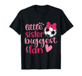 Soccer Sister Soccer Sis Funny Little T-Shirt - Graphic Print Unisex
