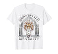 Goal Getter Mentality Womens Soccer T-Shirt - Minimalist Print for Adults