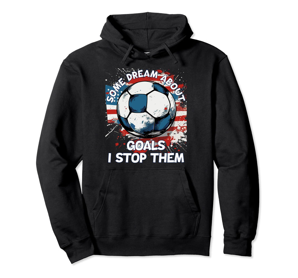 Goalie Soccer Player Goalkeeper Sport Hoodie - Minimalist Print Unisex