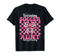 Warning Soccer Aunt Will Yell Loudly T-Shirt - Casual Everyday Wear Unisex