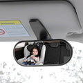 Car Rearview Mirror Rear View Mirrors for Baby 360 Adjustable Automotive Interior Mirrors Cars Mirror Rear Facing Kids Observing (Clip Base)