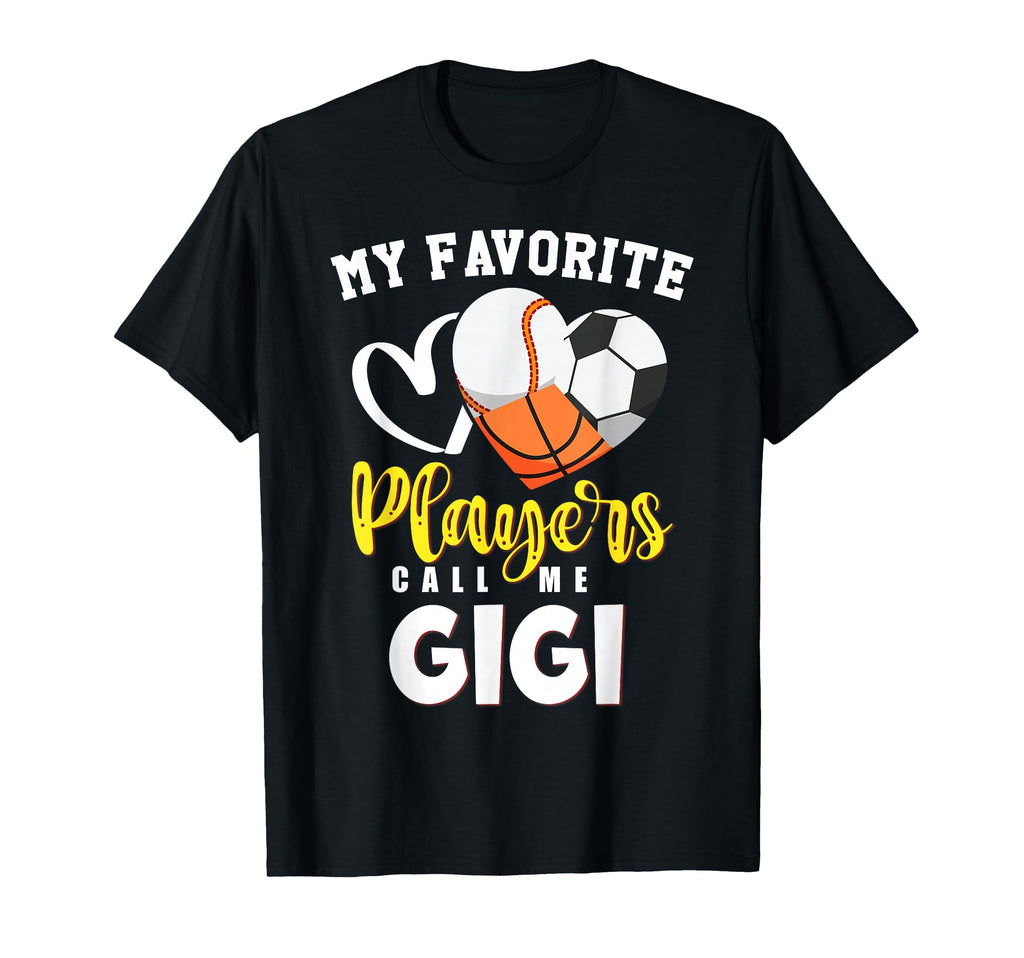 Gigi My Favorite Baseball Soccer T-Shirt - Aesthetic Graphic for Adults