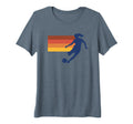 Soccer Player Vibes Sports Tri Blend T-Shirt - Novelty Apparel for Adults