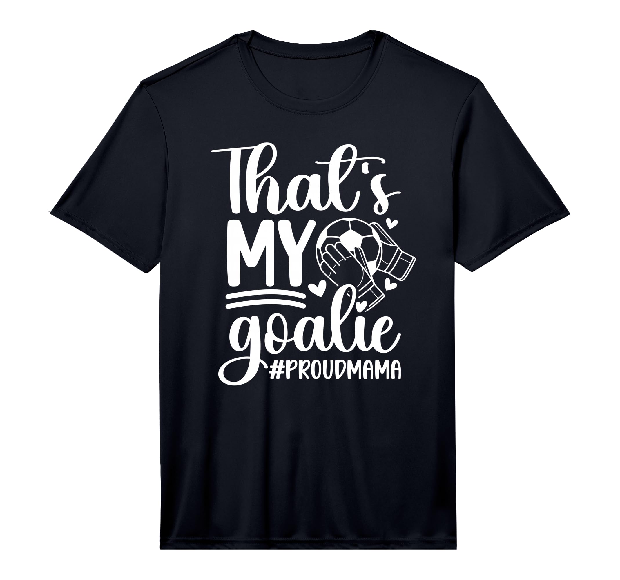 Mens My Goalie Soccer Goalkeeper T-Shirt - Aesthetic Graphic for Adults