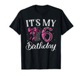 Its My 6 Six Years Birthday Coquette T-Shirt - Novelty Apparel Unisex