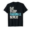 Eat Sleep Foosball Table Soccer Football T-Shirt - Graphic Print Unisex