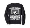 Soccer Goalie Papaw Funny Papaw Soccer Sweatshirt - Trendy Graphic Unisex