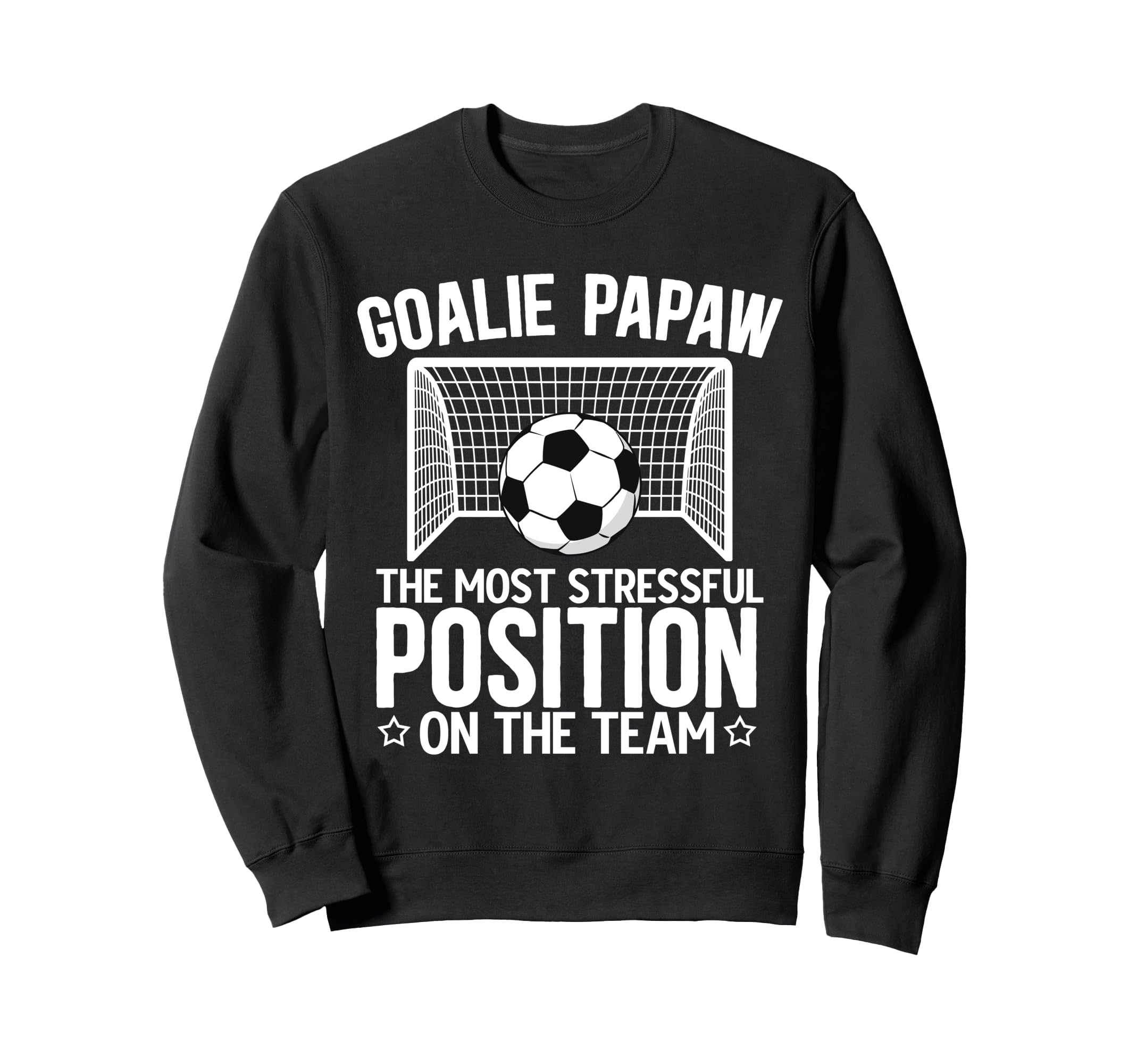 Soccer Goalie Papaw Funny Papaw Soccer Sweatshirt - Trendy Graphic Unisex