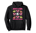 Just Who Loves Soccer Mom Mothers Day Hoodie - Graphic Print Men Women
