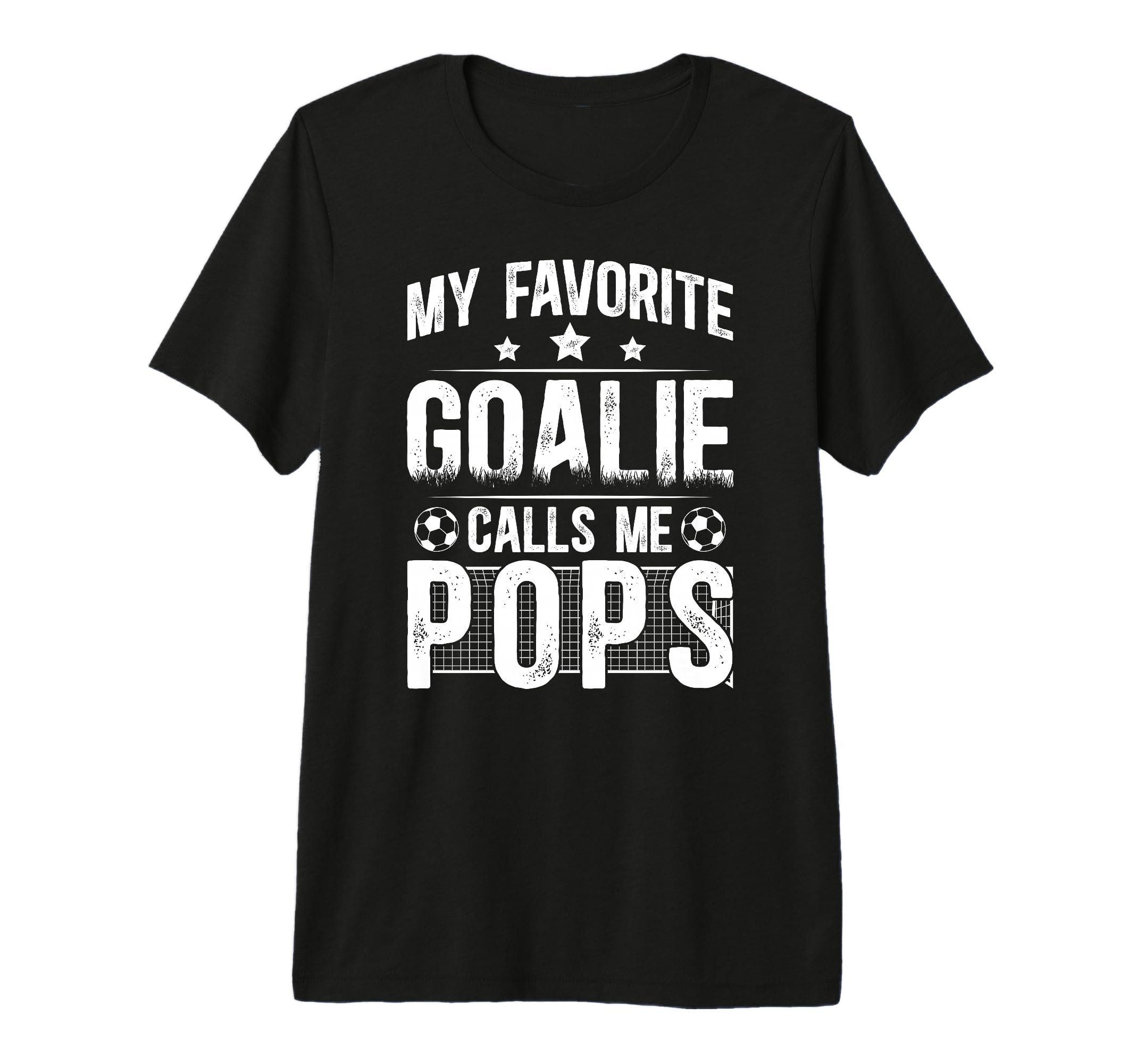 Mens My Favorite Soccer Goalie Pops T-Shirt - Casual Everyday Wear Unisex