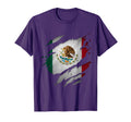 Ripped Mexico Flag Distressed T-Shirt - Aesthetic Graphic Men Women
