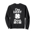 One Lucky Soccer Mom Womens Funny Sweatshirt - Unique Graphic for Adults