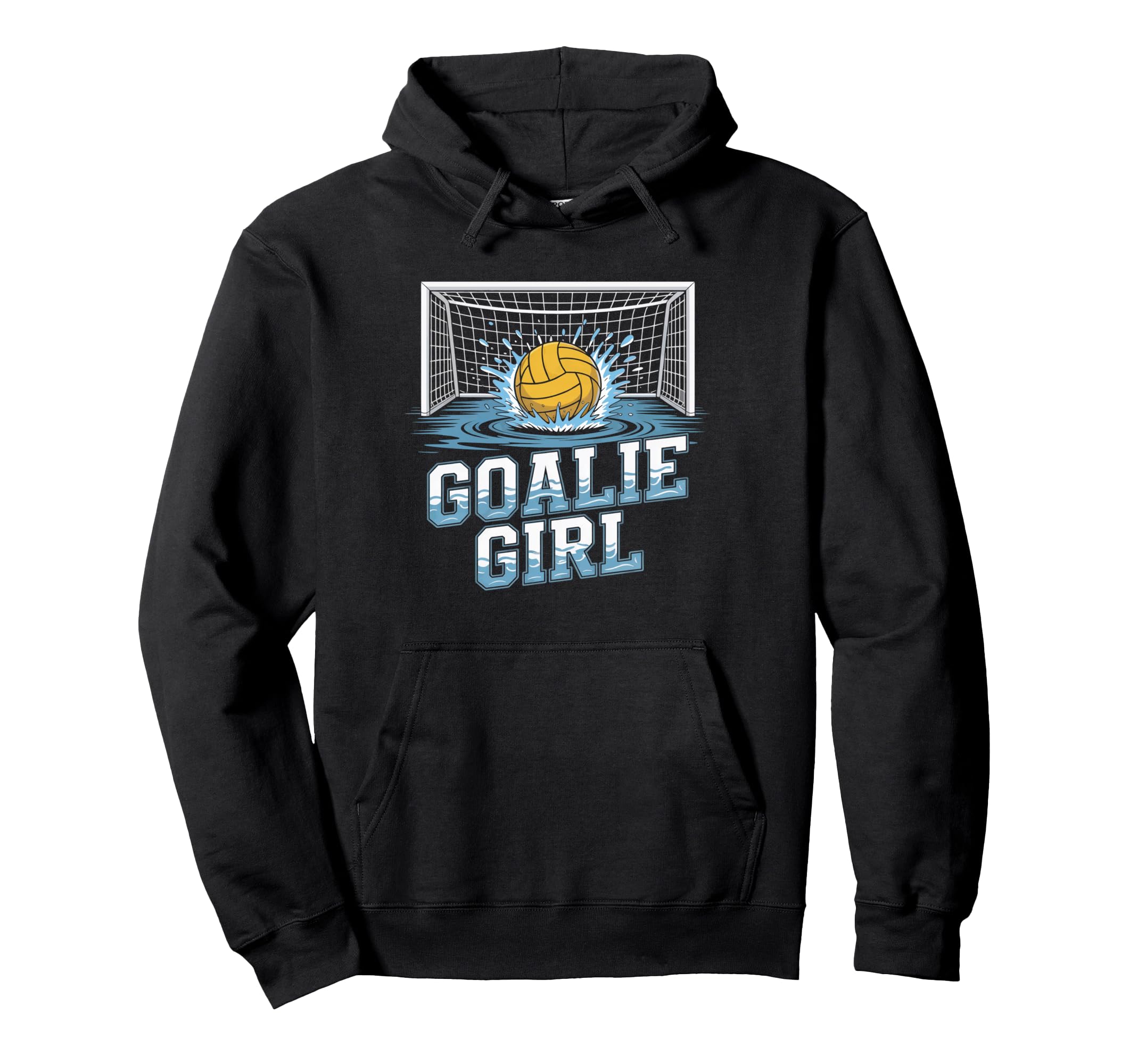 Water Polo Player Goalie Water Polo Hoodie - Unique Graphic Men Women
