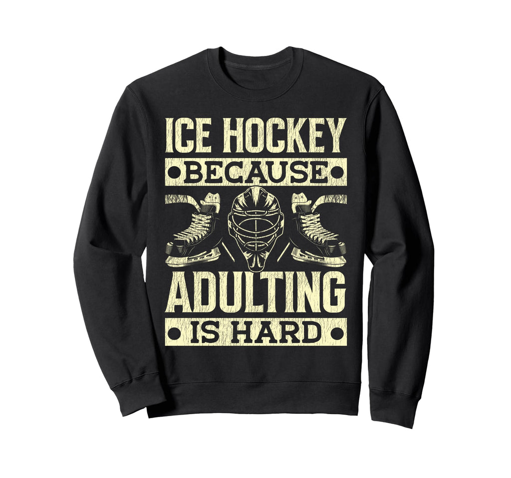 Ice Hockey Goalie Goalkeeper Ice Sweatshirt - Casual Everyday Wear Unisex