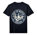 Off To Watch Soccer Silly Goose T-Shirt - Casual Everyday Wear Men Women