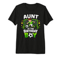 Aunt Birthday Soccer Ball Funny Soccer T-Shirt - Trendy Graphic for Adults