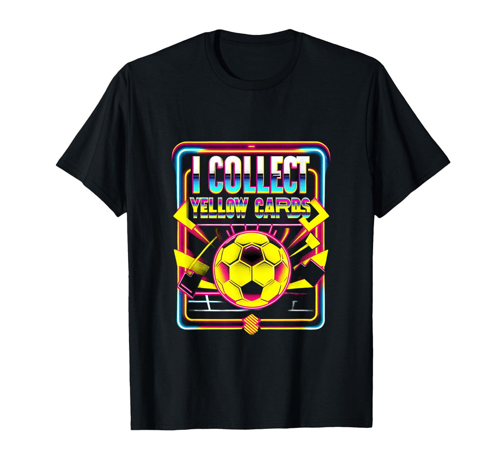 I Collect Yellow Cards T-Shirt - Graphic Print Men Women