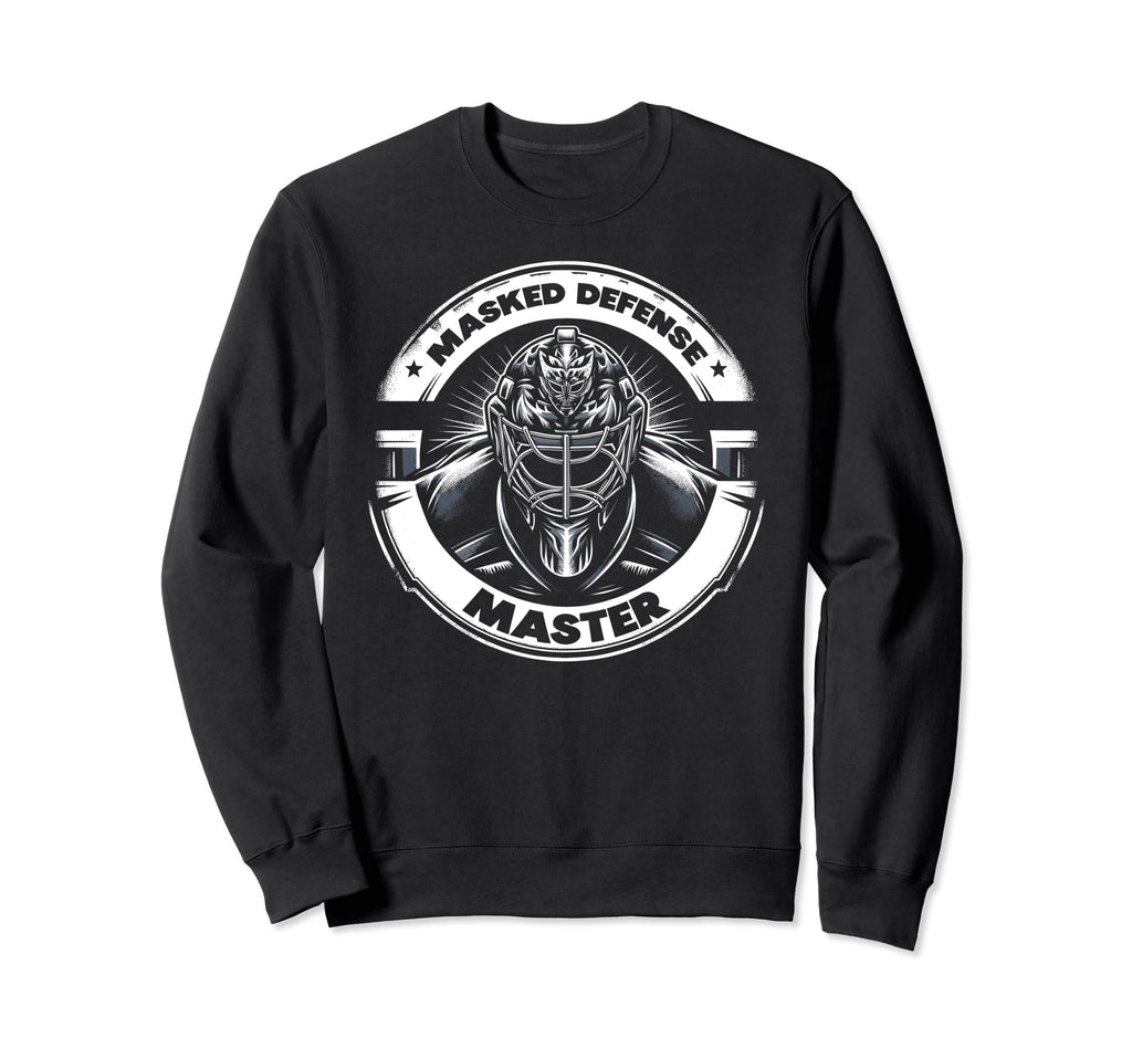 Ice Hockey Goalie Goaltender Keeper Sweatshirt - Trendy Graphic for Adults