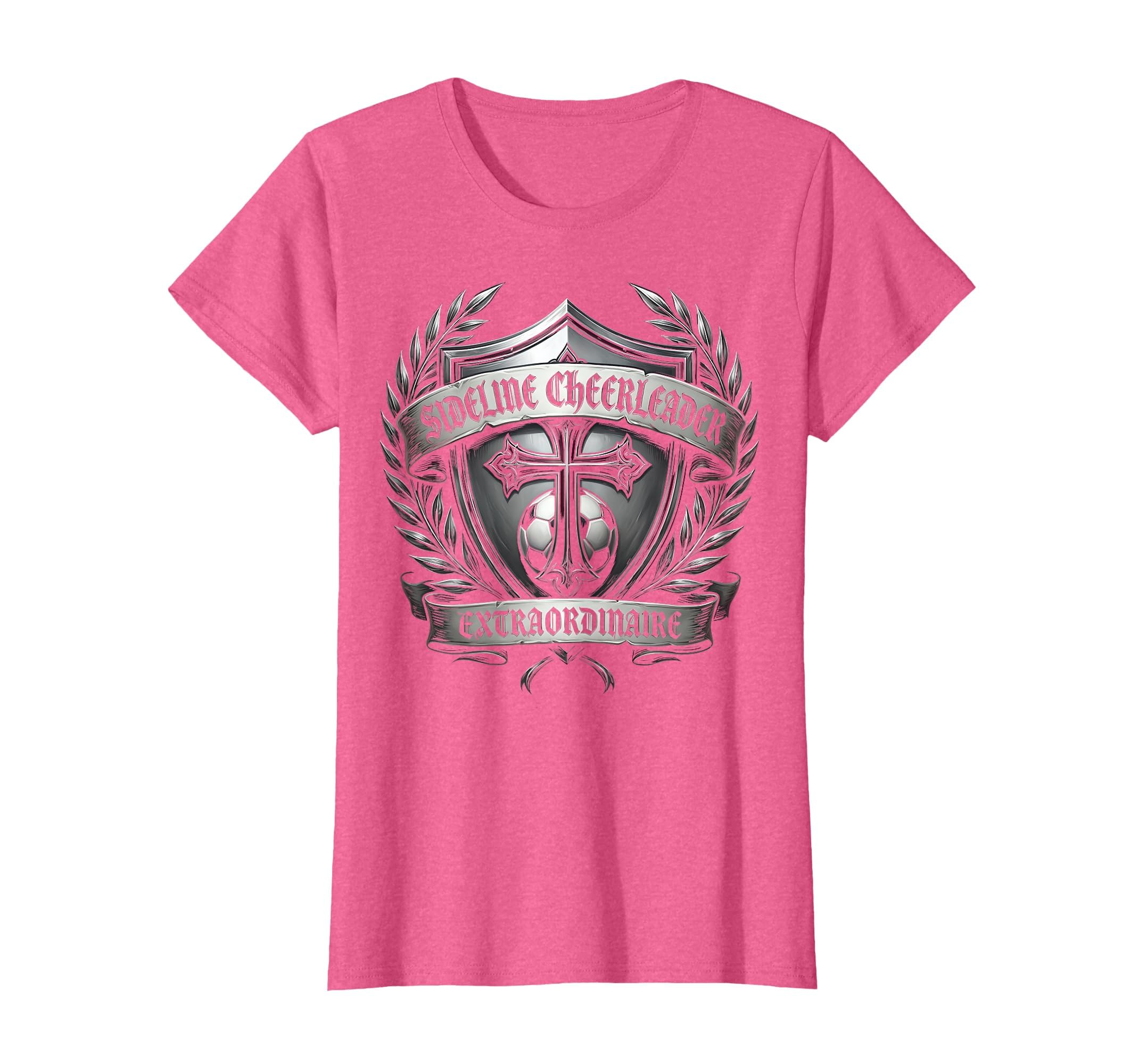 Sideline Cheerleader Extraordinaire T-Shirt - Unique Graphic Men Women