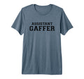 Assistant Gaffer Funny Soccer Coach T-Shirt - Aesthetic Graphic for Adults