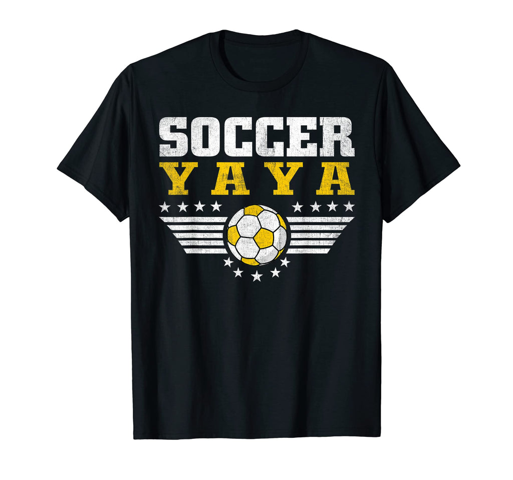 Mens Soccer Yaya Soccer Player T-Shirt - Fun Novelty Design Men Women