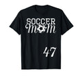 Soccer Mom Jersey Number 47 Favorite T-Shirt - Aesthetic Graphic Unisex