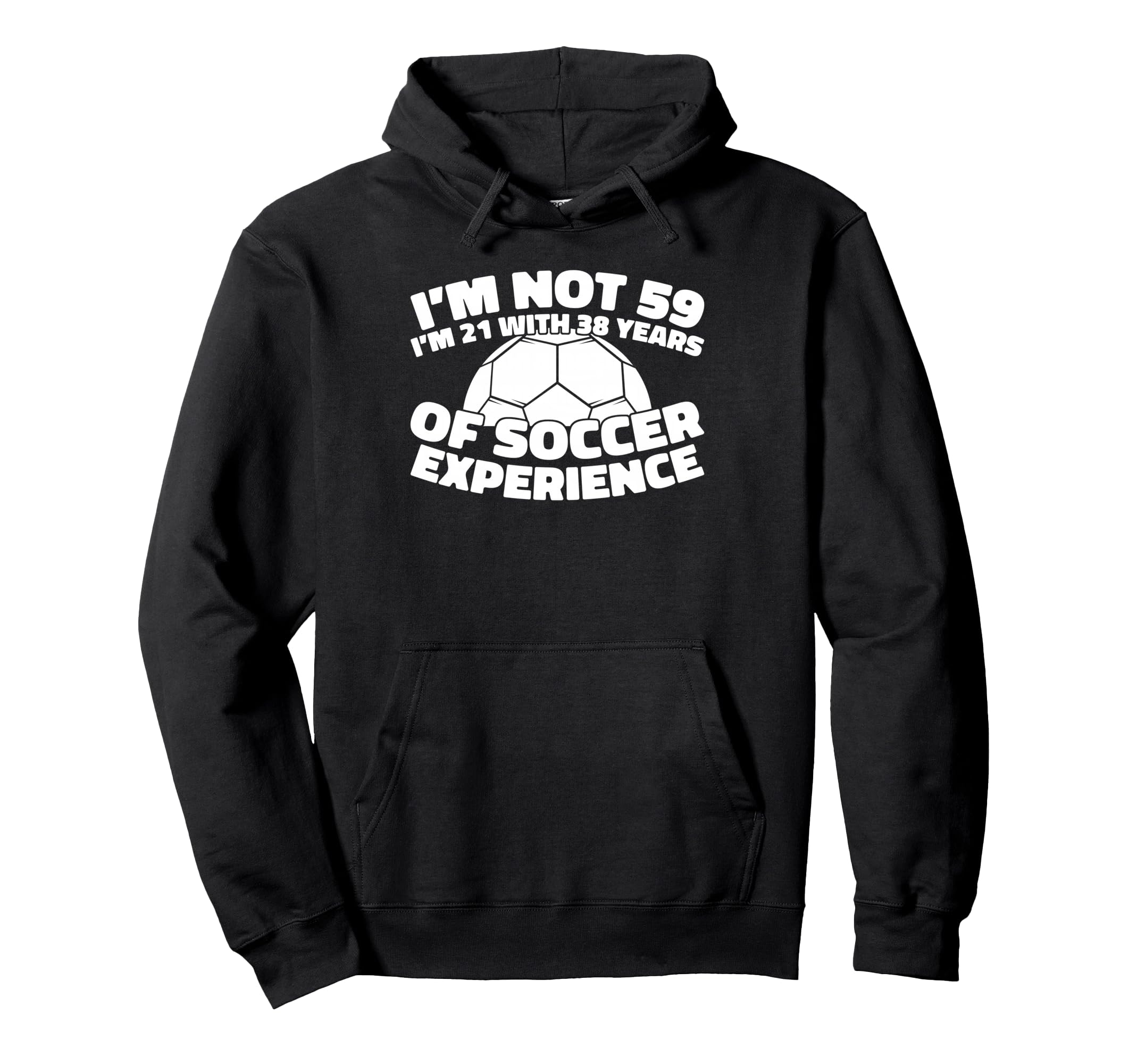 59Th Birthday Sports Team Player Soccer Hoodie - Graphic Print Men Women