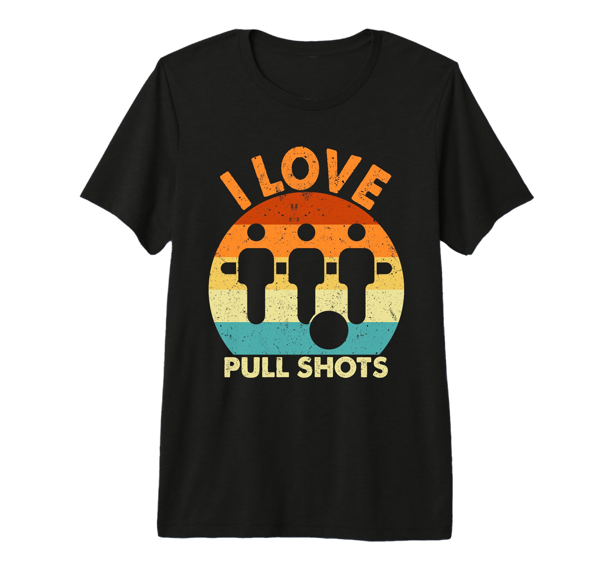 I Love Pull Shots Tri Blend T-Shirt - Unique Graphic for Adults