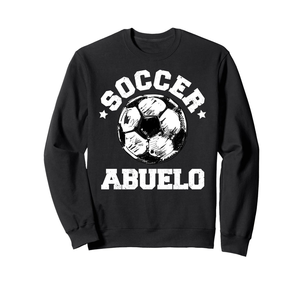 Soccer Abuelo Soccer Ball Sweatshirt - Trendy Graphic for Adults