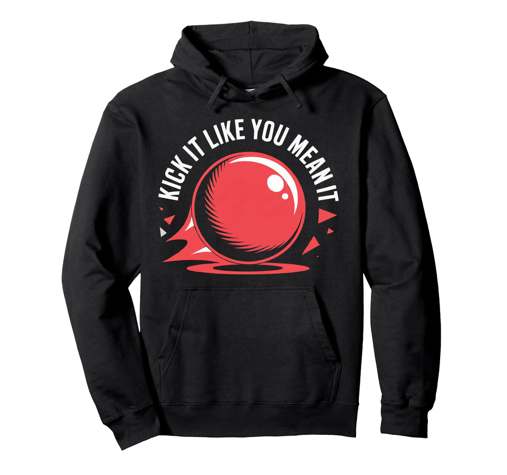 Love Kickball Player Soccer Baseball Hoodie - Graphic Print Men Women