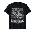 Soccer 2026 Champions Gift Club Fan T-Shirt - Fun Novelty Design Unisex