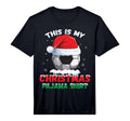This Is My Pajama Soccer Santa Hat T-Shirt - Streetwear Style Unisex