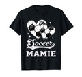 Soccer Heart Mamie Soccer Player T-Shirt - Aesthetic Graphic Men Women
