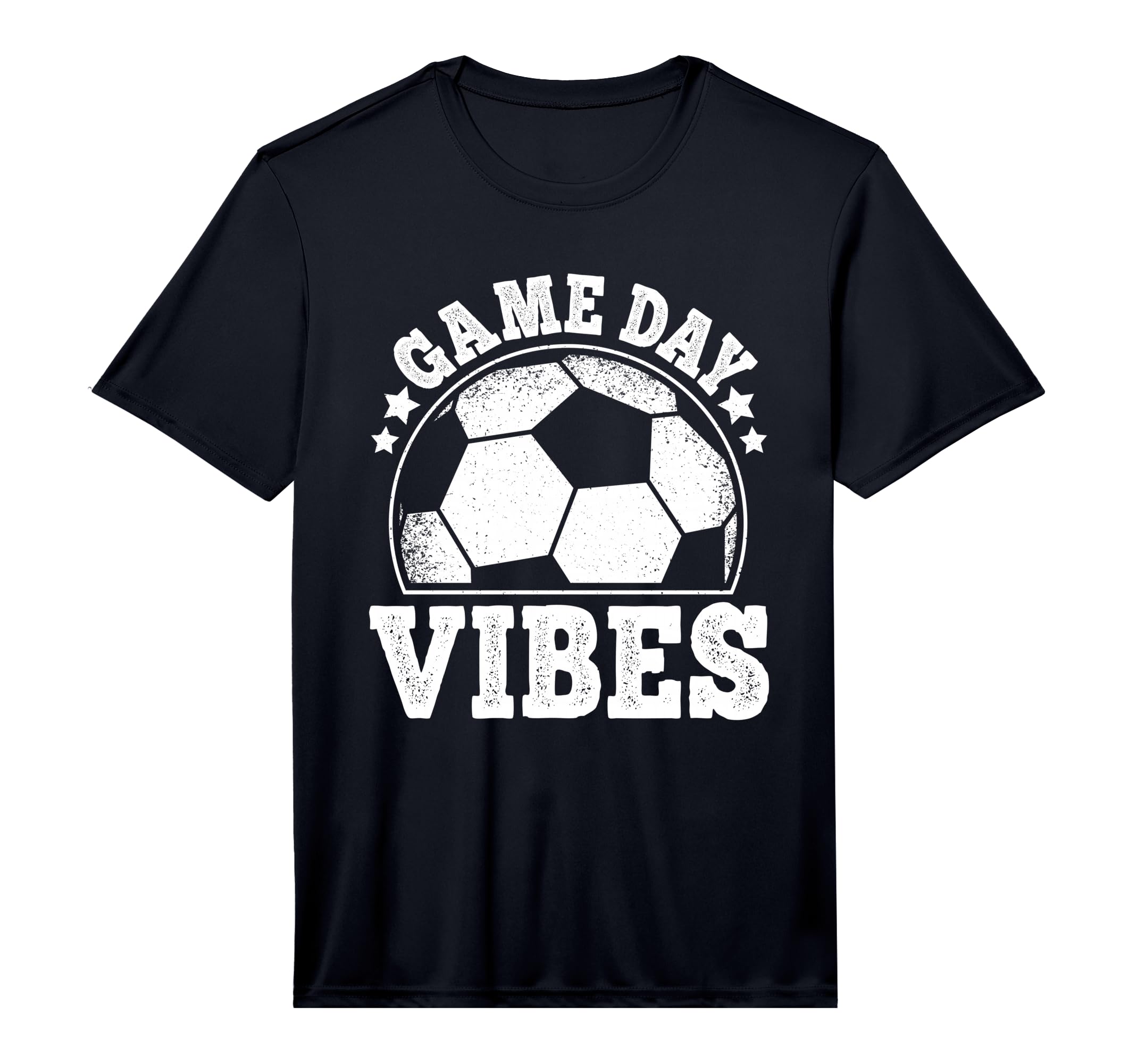 Game Day Vibes Soccer Funny Soccer Player T-Shirt - Novelty Apparel Unisex