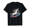 Unicorn Soccer Rainbow Galaxy Fantasy T-Shirt - Trendy Graphic for Adults