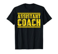 Assistant Coach Dad Professional T-Shirt - Minimalist Print Men Women