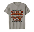 Track Coach Gift Funny Cross Country T-Shirt - Custom Art Print Men Women