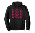 Soccer And Valentines Day Trendy Hoodie - Casual Everyday Wear Men Women