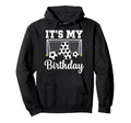 Its My 4Th Birthday Soccer 4 Year Old Hoodie - Custom Art Print Unisex