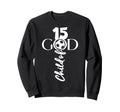 Jesus Christ 15 Years Child God Soccer Sweatshirt - Unique Graphic Unisex