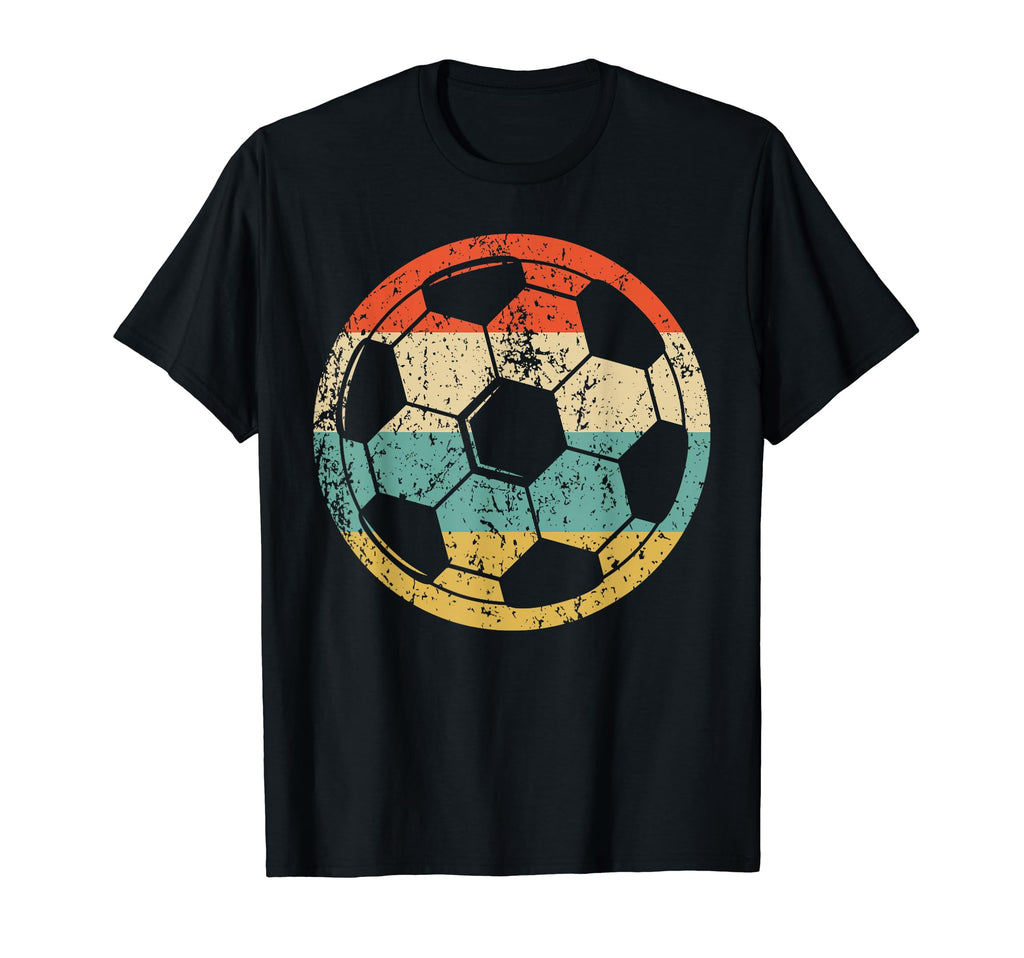 Soccer Ball Silhouette Sports T-Shirt - Fun Novelty Design for Adults