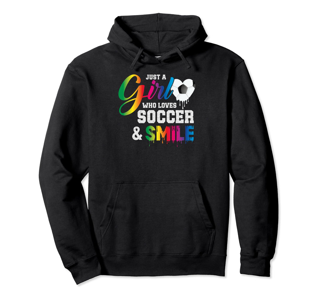 Just Who Loves Soccer And Slime Sports Hoodie - Novelty Apparel Men Women