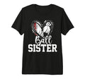 Ball Sister Baseball Soccer Sister Tri T-Shirt - Aesthetic Graphic Unisex