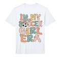 My Soccer Era Groovy Soccer Soccer T-Shirt - Minimalist Print Men Women